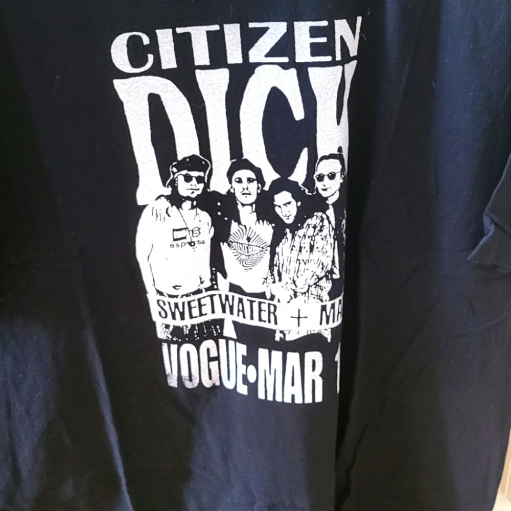 Non vintage Citizen Dick Pearl Jam 3xl shirt
